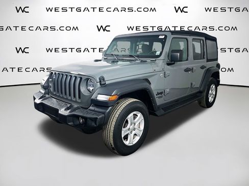 Used 2021 Jeep Wrangler Unlimited Sport image 1