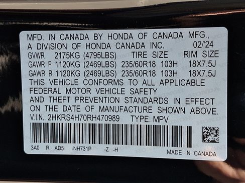Certified 2024 Honda CR-V EX-L image 30