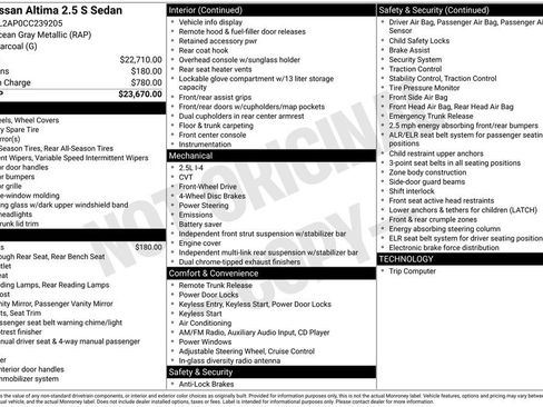 Used 2012 Nissan Altima 2.5 S image 4
