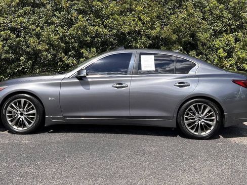 Used 2019 INFINITI Q50 Luxe w/ Essential Package (3.0T Luxe) RWD image 4
