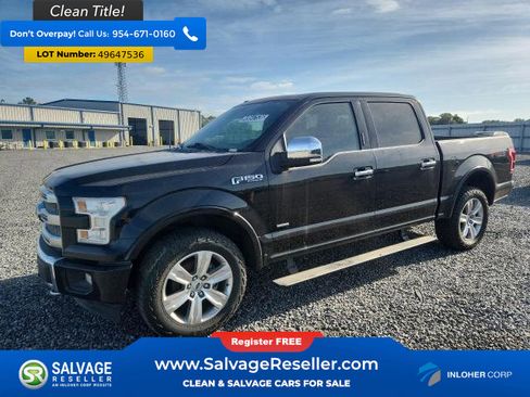 Used 2017 Ford F150 Platinum w/ Equipment Group 701A Luxury AWD/4WD image 1