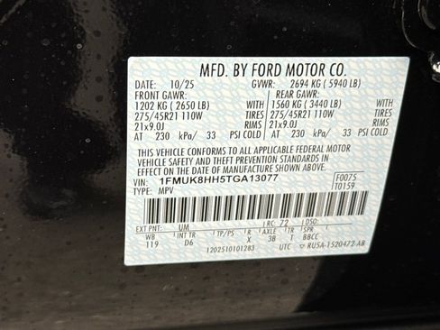 New 2026 Ford Explorer Platinum w/ LUX Leather Package image 24