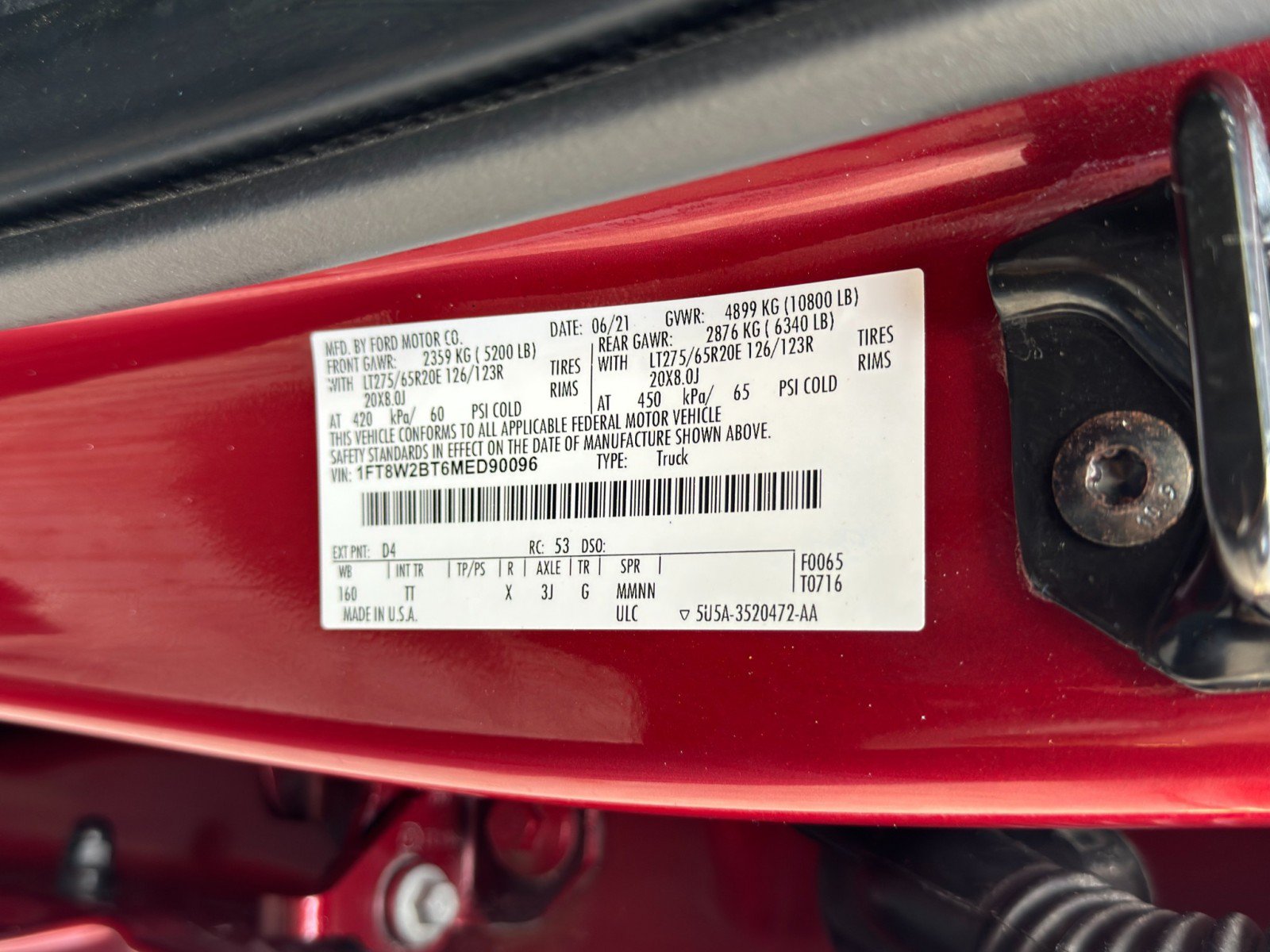 Used 2021 Ford F250 Limited AWD/4WD image 46