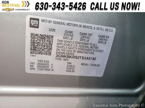 New 2026 Chevrolet Blazer RS w/ Driver Confidence II Package image 23