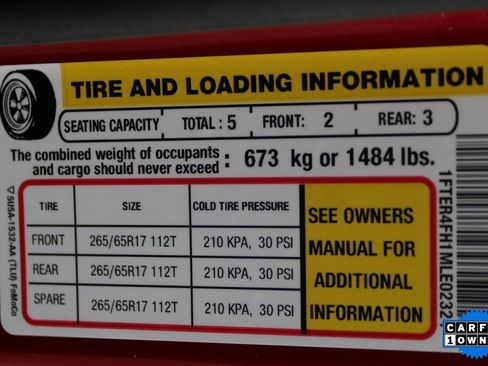 Used 2021 Ford Ranger XLT w/ Equipment Group 301A Mid image 44