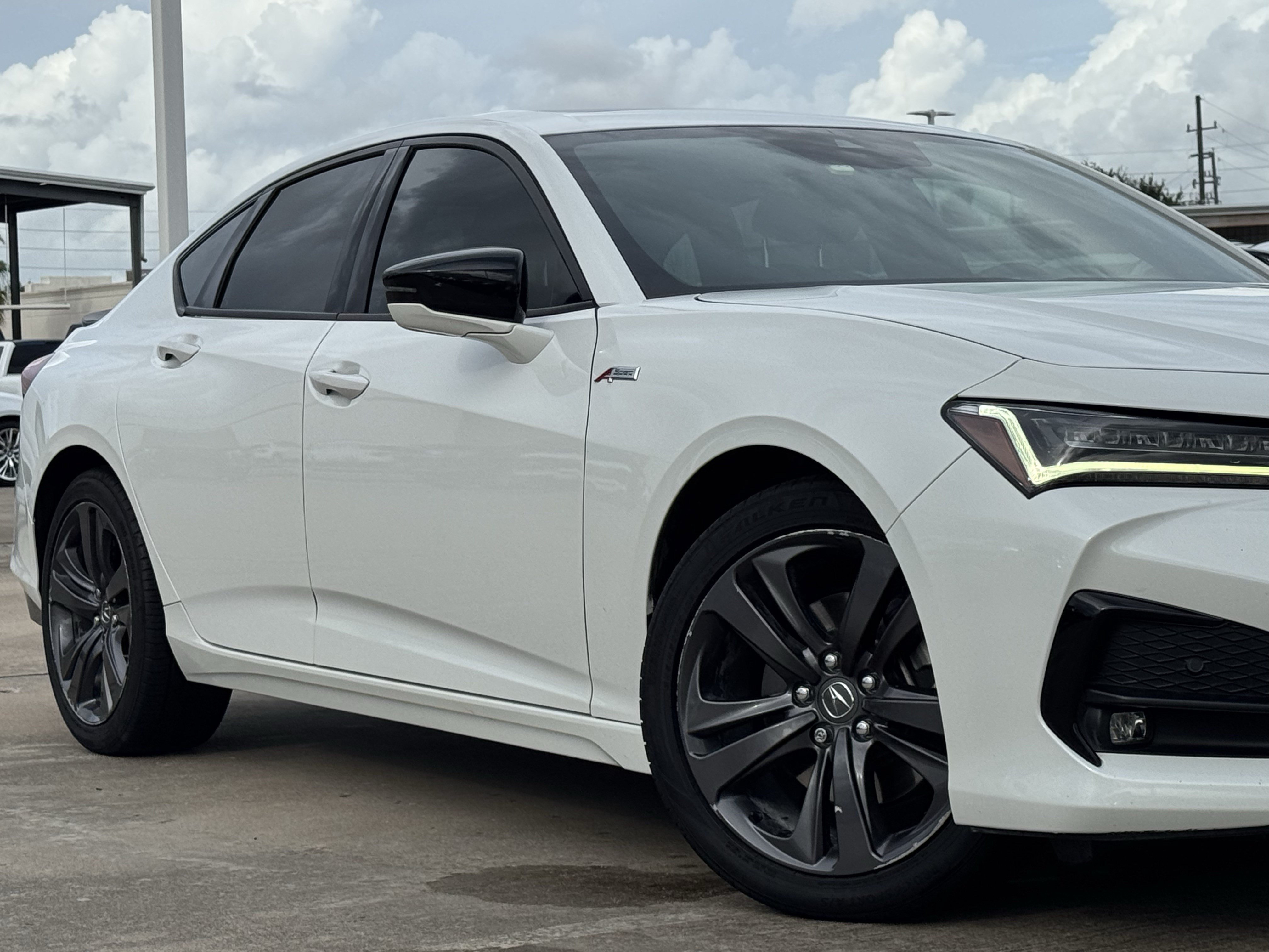 Used 2023 Acura TLX w/ A-SPEC Package AWD/4WD image 3