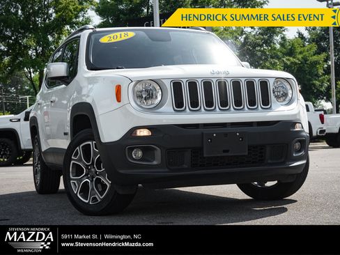 Used 2018 Jeep Renegade Limited w/ UConnect 8.4 Nav Group AWD/4WD image 1