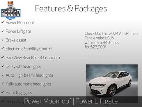 Used 2024 Alfa Romeo Tonale Veloce w/ Premium Interior Package image 23