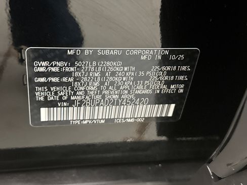 Used 2026 Subaru Outback Premium image 22