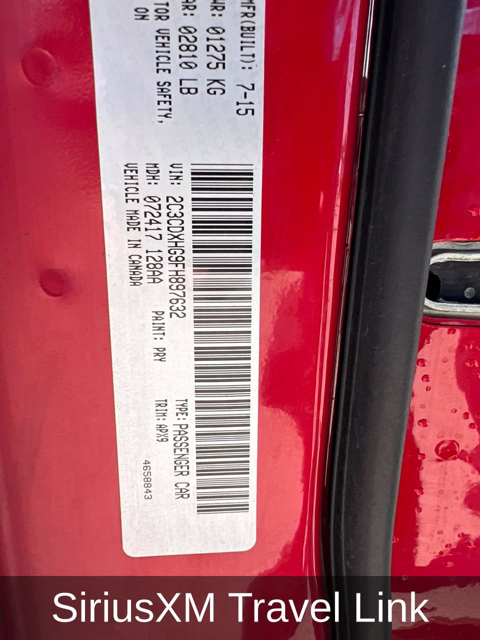 Used 2015 Dodge Charger SXT w/ Plus Group RWD image 28