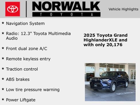 Used 2025 Toyota Grand Highlander FWD image 10