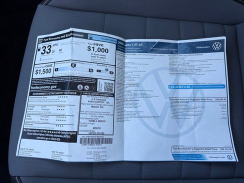 New 2026 Volkswagen Jetta SE image 34