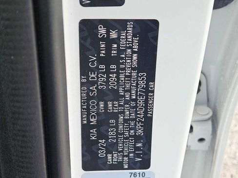 Certified 2024 Kia Forte LXS image 29