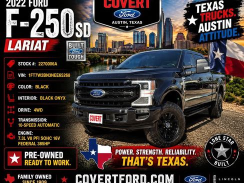 Used 2022 Ford F250 Lariat w/ Tremor Off-Road Package AWD/4WD image 1