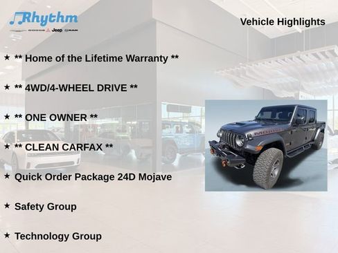 Used 2025 Jeep Gladiator Mojave w/ Safety Group AWD/4WD image 5