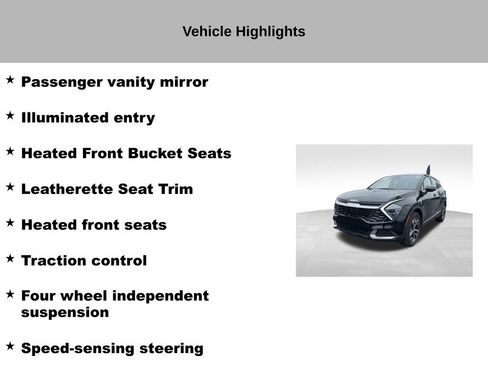 Certified 2025 Kia Sportage EX FWD image 55
