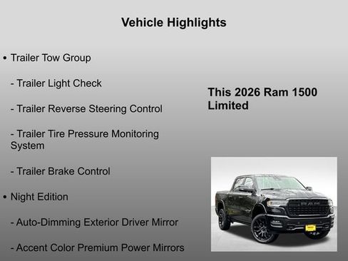 New 2026 RAM 1500 Limited AWD/4WD image 35