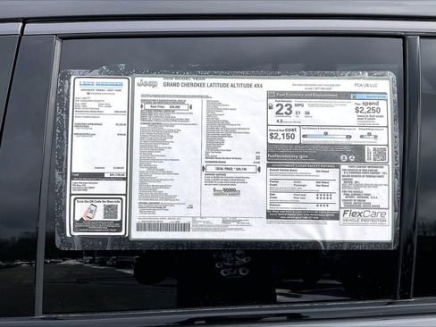 New 2026 Jeep Grand Cherokee Altitude AWD/4WD image 38