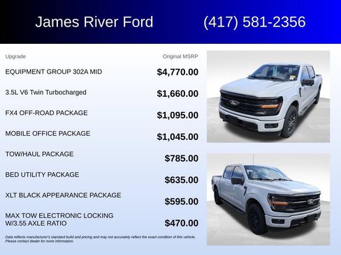 Used 2024 Ford F150 XLT w/ Equipment Group 302A MID AWD/4WD image 5