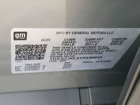 New 2026 GMC Yukon XL Denali w/ Sun & Power Step Package image 51