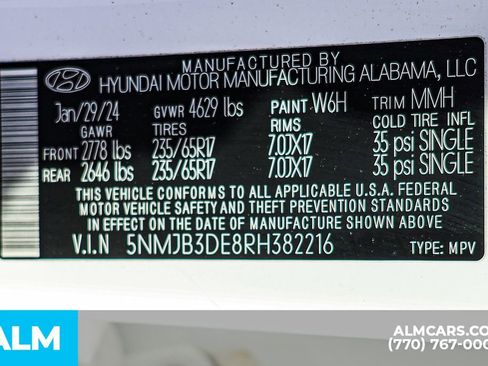 Used 2024 Hyundai Tucson SEL image 61