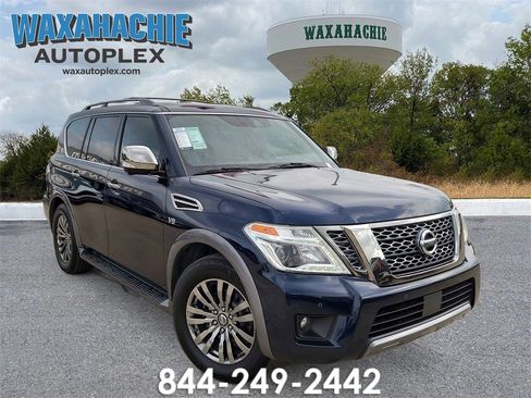 Used 2018 Nissan Armada Platinum w/ Captain Seat Package image 1