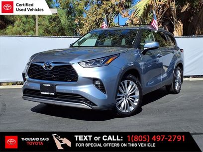 Certified 2022 Toyota Highlander Platinum