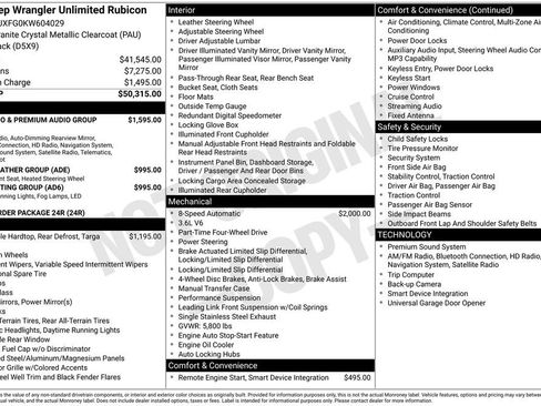 Used 2019 Jeep Wrangler Unlimited Rubicon image 19