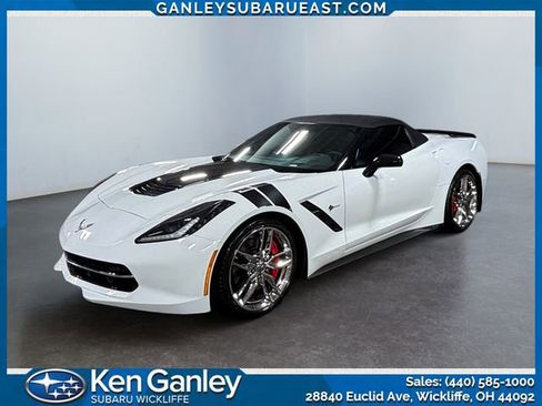 Used 2014 Chevrolet Corvette Stingray Convertible w/ 3LT Preferred Equipment Group image 1