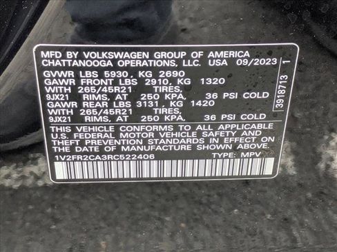 Used 2024 Volkswagen Atlas SEL Premium R-Line AWD/4WD image 28