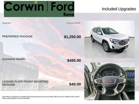 Used 2019 GMC Terrain SLT w/ Preferred Package AWD/4WD image 3