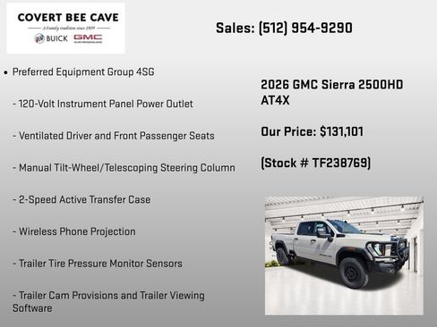 New 2026 GMC Sierra 2500 AT4X w/ AT4X AEV Edition AWD/4WD image 25