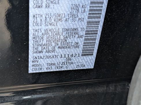 New 2026 Nissan Murano Platinum image 21