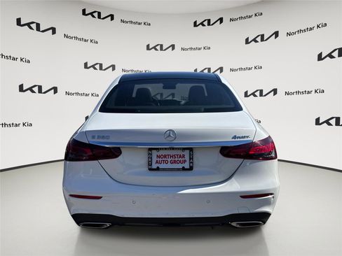 Used 2022 Mercedes-Benz E 350 4MATIC Sedan w/ AMG Line Exterior image 3