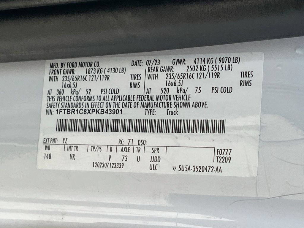 Used 2023 Ford Transit 250 Medium Roof RWD image 29