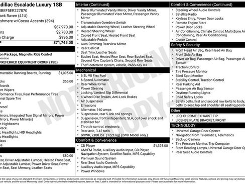 Used 2014 Cadillac Escalade Luxury image 27