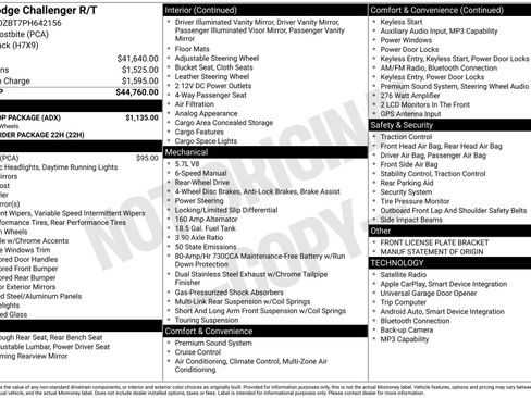 Used 2023 Dodge Challenger R/T w/ Blacktop Package image 3