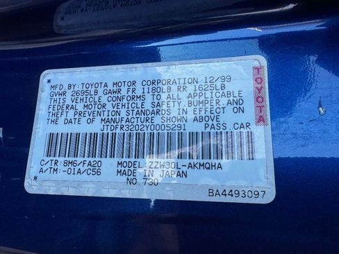 Used 2000 Toyota MR2 image 25