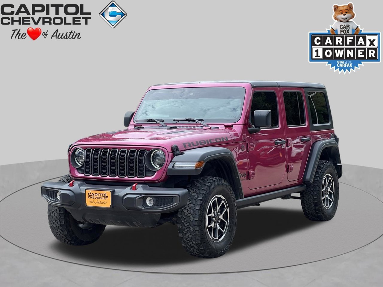 Used 2024 Jeep Wrangler Unlimited Rubicon w/ Technology Group AWD/4WD image 1