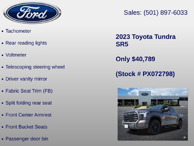 Used 2023 Toyota Tundra SR5 AWD/4WD image 36