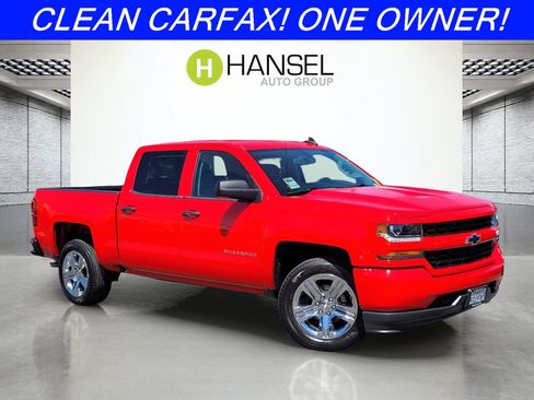 Used 2018 Chevrolet Silverado 1500 Custom w/ Custom Value Package RWD image 1