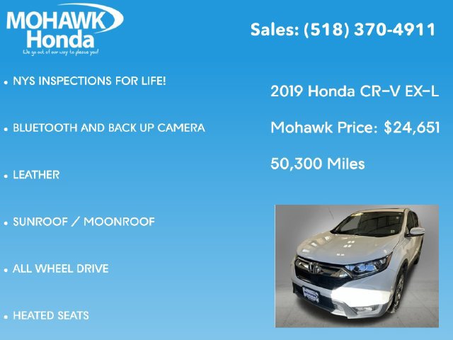 Used 2019 Honda CR-V EX-L image 7