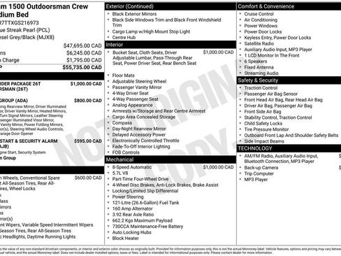 Used 2016 RAM 1500 Outdoorsman image 31