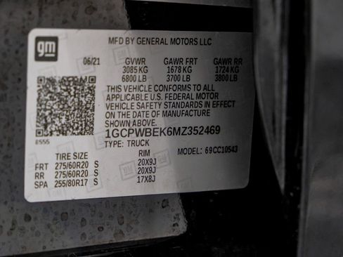 Used 2021 Chevrolet Silverado 1500 Custom image 61