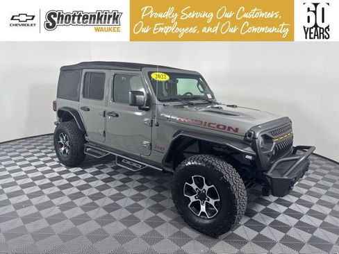 Used 2022 Jeep Wrangler Unlimited Rubicon w/ Cold Weather Group image 1