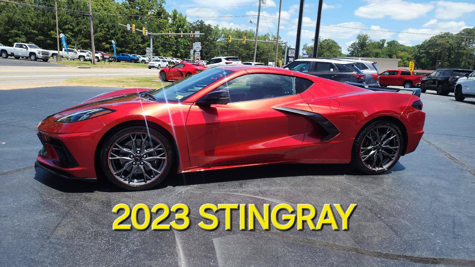 Used 2023 Chevrolet Corvette Stingray Coupe w/ Z51 Performance Package RWD image 1