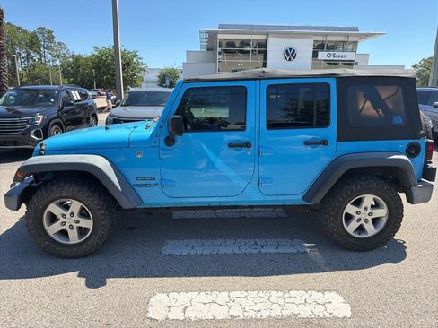 Used 2017 Jeep Wrangler Unlimited Sport w/ Quick Order Package 24S AWD/4WD image 3