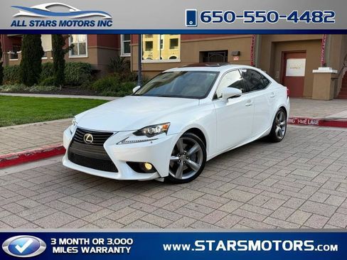 Used 2014 Lexus IS 350 AWD w/ Luxury Package w/Brown Wood image 1