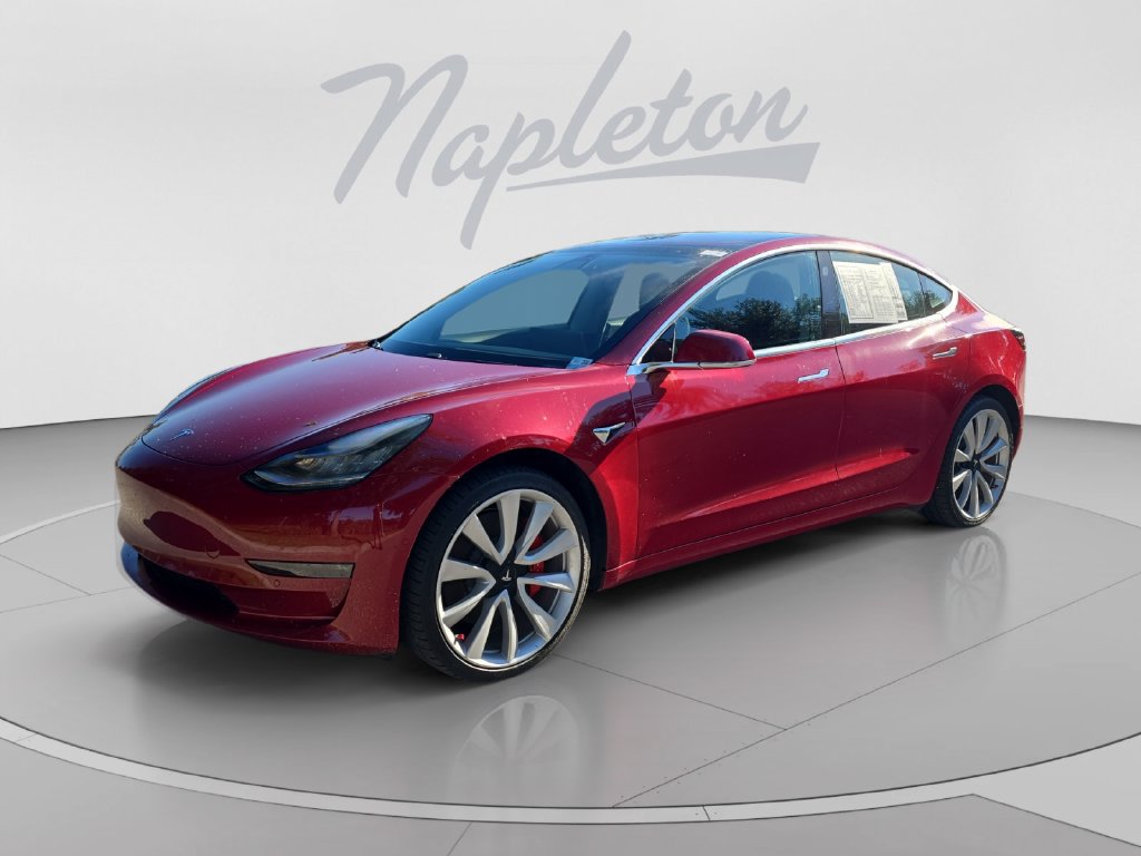 Used 2018 Tesla Model 3 Long Range AWD/4WD image 1
