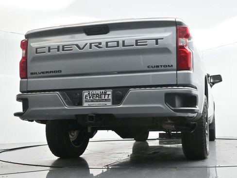 Used 2025 Chevrolet Silverado 1500 Custom w/ Turbomax Blackout Package AWD/4WD image 47